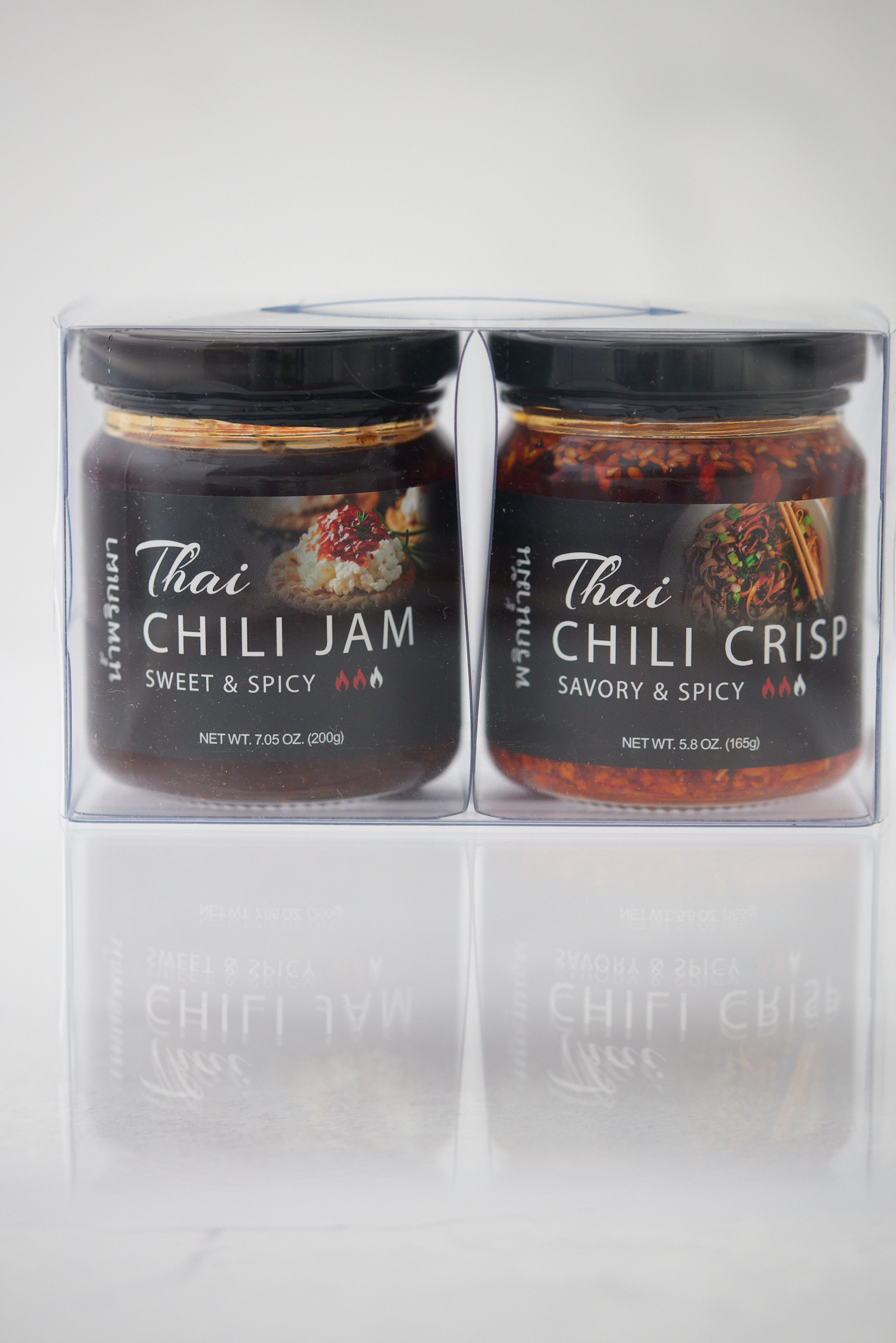 Thai Chili Jam and Chili Crisp Set
