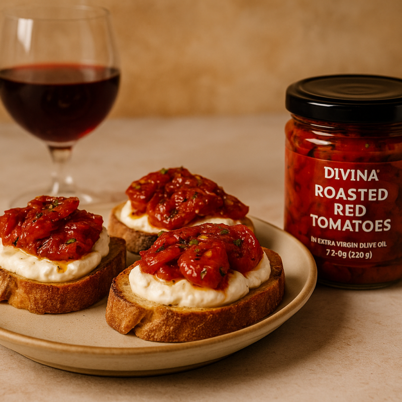 divina roasted red tomatoes