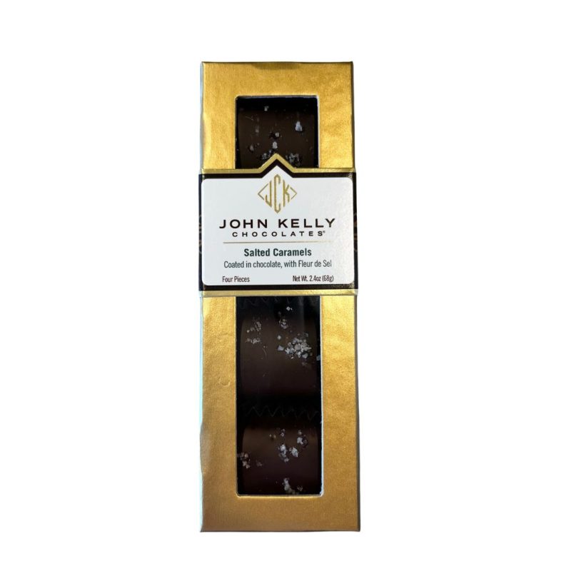 John Kelly 4 Piece Salted Caramel with Fleur de Sel