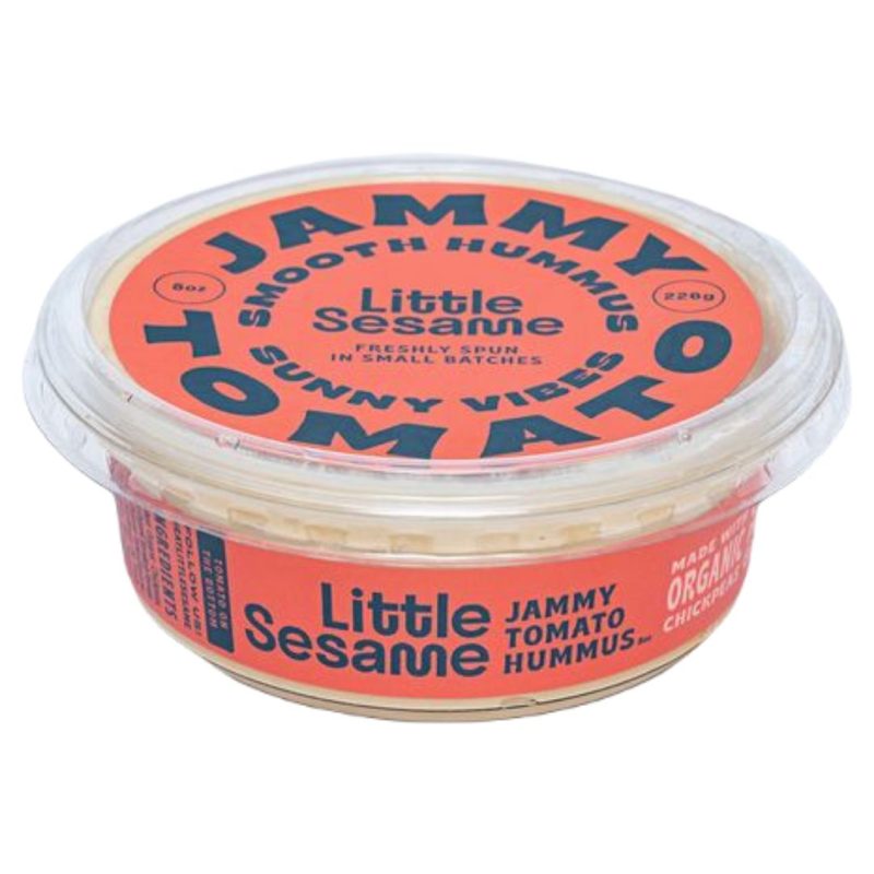 Little Sesame Jammy Tomato Hummus