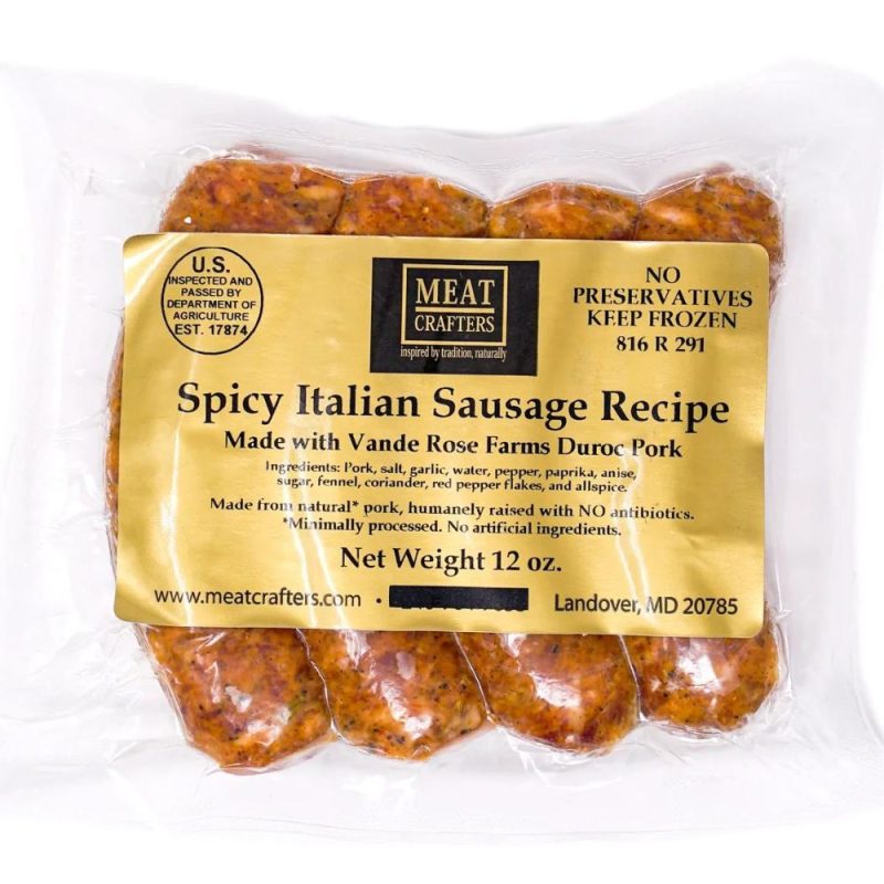 Meatcrafters Spicy Italian Sausage