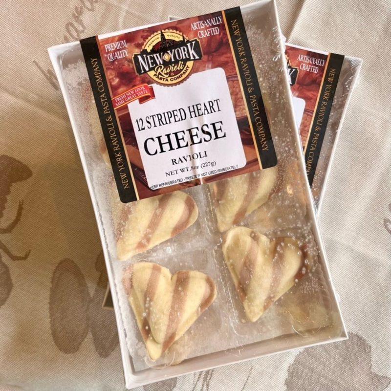 New York Ravioli Heart Shaped Cheese 12ct