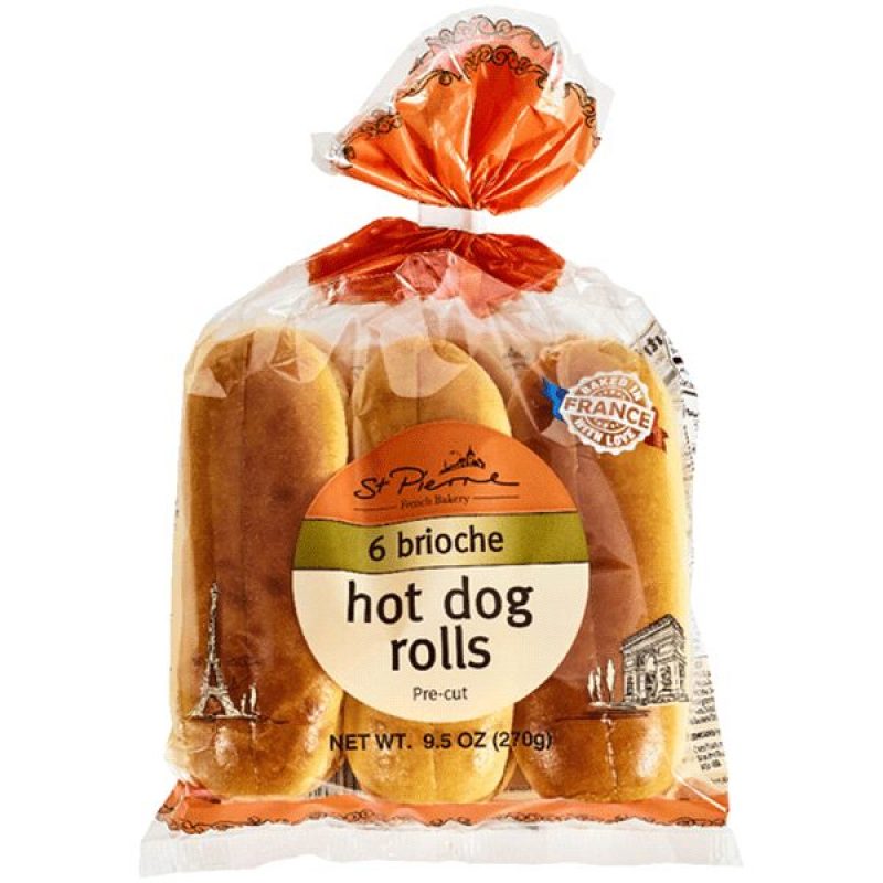 brioche hot dog buns